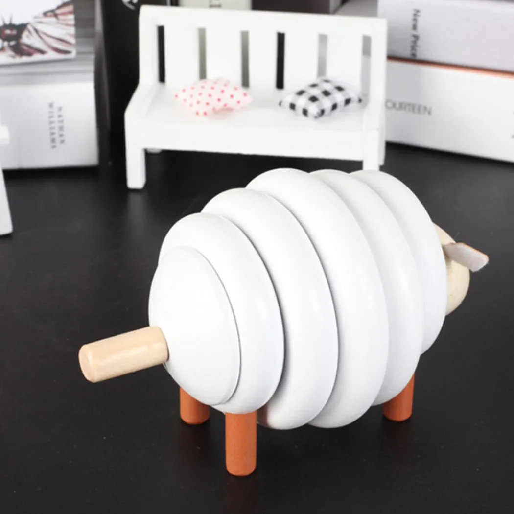  Kids Puzzle Toy Funny Lacing Sheep Educational Building Toy Early Teaching Toy - 32990786495