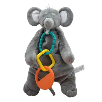 

Baby Cartoon Comforter Towel Plush Toy Doll Tooth Grinding Sleep Comforting Baby Bibs For 0-1 Year Old