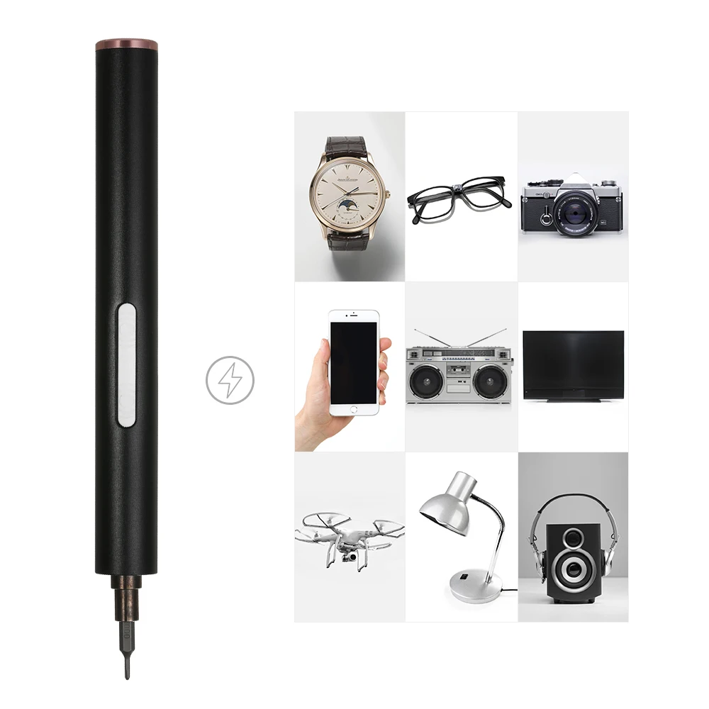 

Mini Electric Power Cordless Precision Screwdriver Rechargeable Portable DC3.6V Dual Power Electrical Screw Driver for Repairing