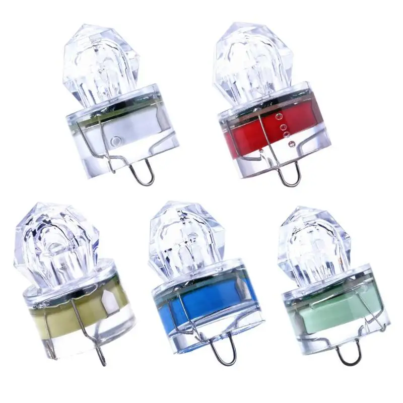 

1pc Mini LED Waterproof Fishing Bait Light LED Deep Drop Underwater Lure Light Waterproof Fishing Bait Light LED New