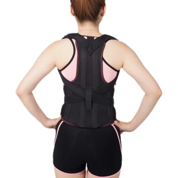 

Unisex Adjustable Back Shoulder Support Posture Correction Band Corrector Brace Support a