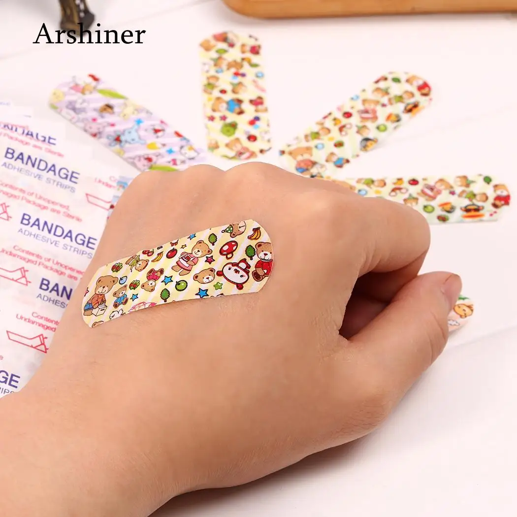 

40g Children Wound Breathable Picture aid Patch Shown As Cartoon Waterproof Band-Aid The Band All Types Bandage Skin