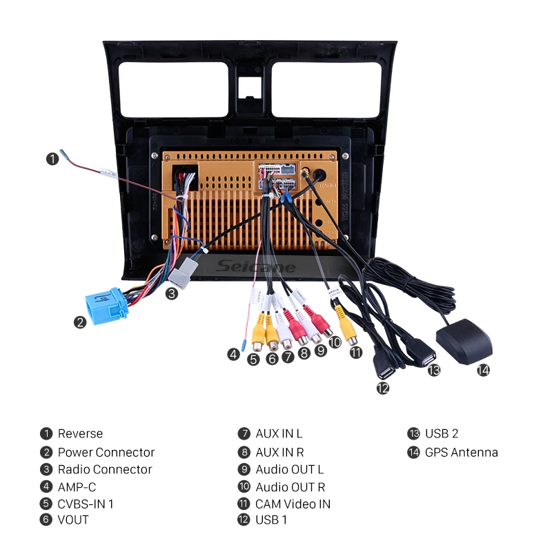 Discount Seicane 10.1" Car Multimedia Player For 2005 2006 2007 2008 2009 2010 Suzuki Swift Android 8.1 HD Touch Screen GPS Navigation 4