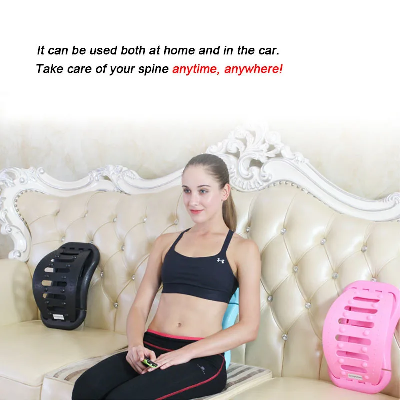 

Waist Strain Home Orthopedic Waist Spine Multi-function Lumbar Pain Relief Massage Board Lumbar Protrusion Traction T0180SHE