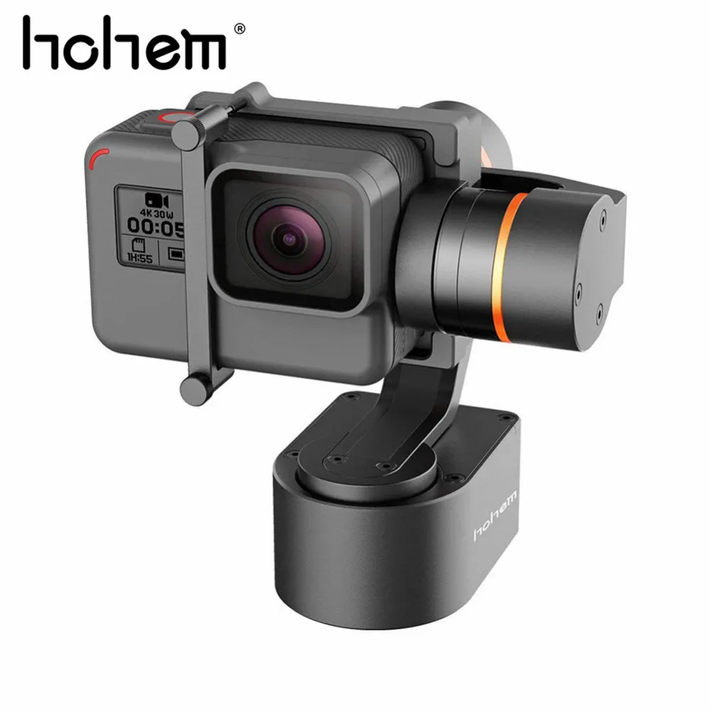 

Hohem XG1 3-axis Wearable Gimbal Stabilizer Compatible GoPro Hero 6 / 5 / 4 / 3 / Yi CAM / SJCAM Action Camera Similar Dimension