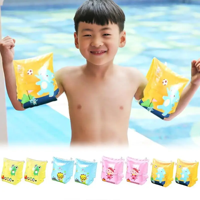 

Summer Arm Circle Arm Swimming Ring Children Inflatable Swim Pool Floats Safety Bathing Training Beach Arm Kid Pool Float Game