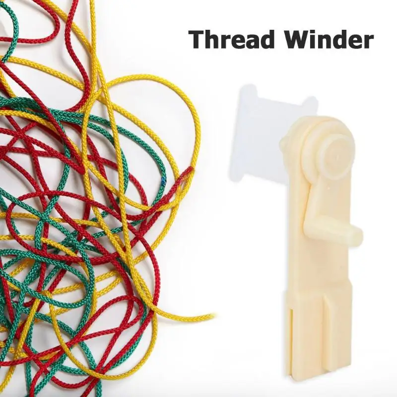 

30pcs Plastic Thread Winder Cross Stitch Storage Holder DIY Knitting Sewing Tools Cross Stitch Sewing Tools Accessory
