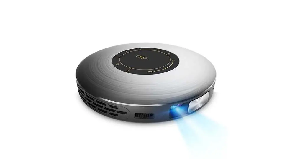 home use mini wifi projector 4K Portable wireless home theater, Portable smart pico mobile business 1080P HD no screen TV palm p