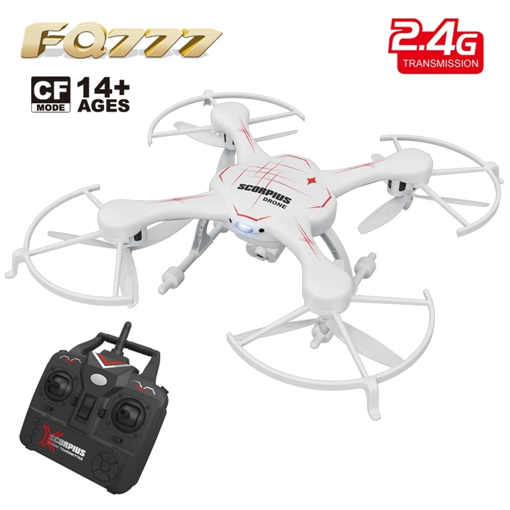 FQ777 955C RC Drones with 2MP Camera 2.4G 4CH 6-Axis Gyro RTF RC Quadcopter CF Mode Drone Dron 3D Unlimited Eversion Helicopter