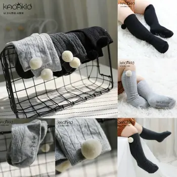 

New Baby Cute Cotton Knee Socks Anti-Slip Long Leg Warmer Unisex Kids Stockings Party Favors