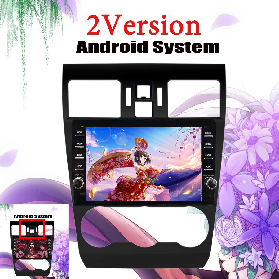 Excellent Android 9.0 car dvd gps player For Subaru Forester XV WRX 2012-2018 2019 2 din car radio navigation stereo Tape Recorder player 3