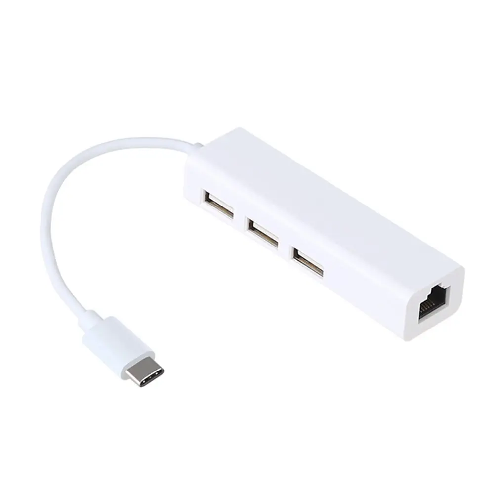 

USB 3.1 Type-C 4-Port Compact HUB Adapter, Perfect for Apple New 12-Inch Retina MacBook, Chromebook Pixel 2015 Edition and oth