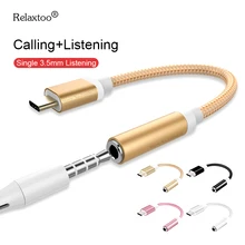Type-C до 3,5 мм Кабель-адаптер для наушников type C USB-C до 3,5 AUX аудио Женский Разъем для samsung huawei Xiaomi android мобильный телефон