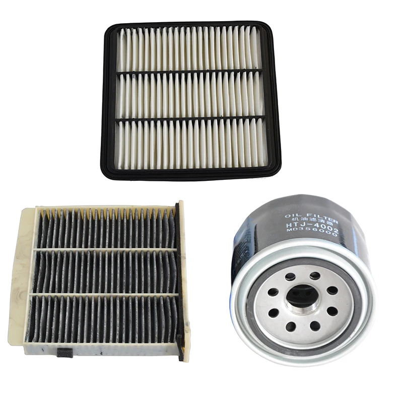

Car Engine Air Filter Cabin Air Filter For Mitsubishi Pajero Sport 3.0L 2010 Onwards 1500A098 MR398288 MD136466
