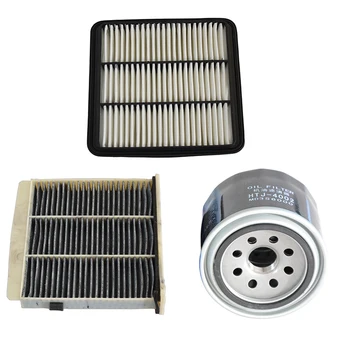 3 本車の空気フィルターオイルフィルターキャビンフィルター 2011 シボレースパーク 1.0