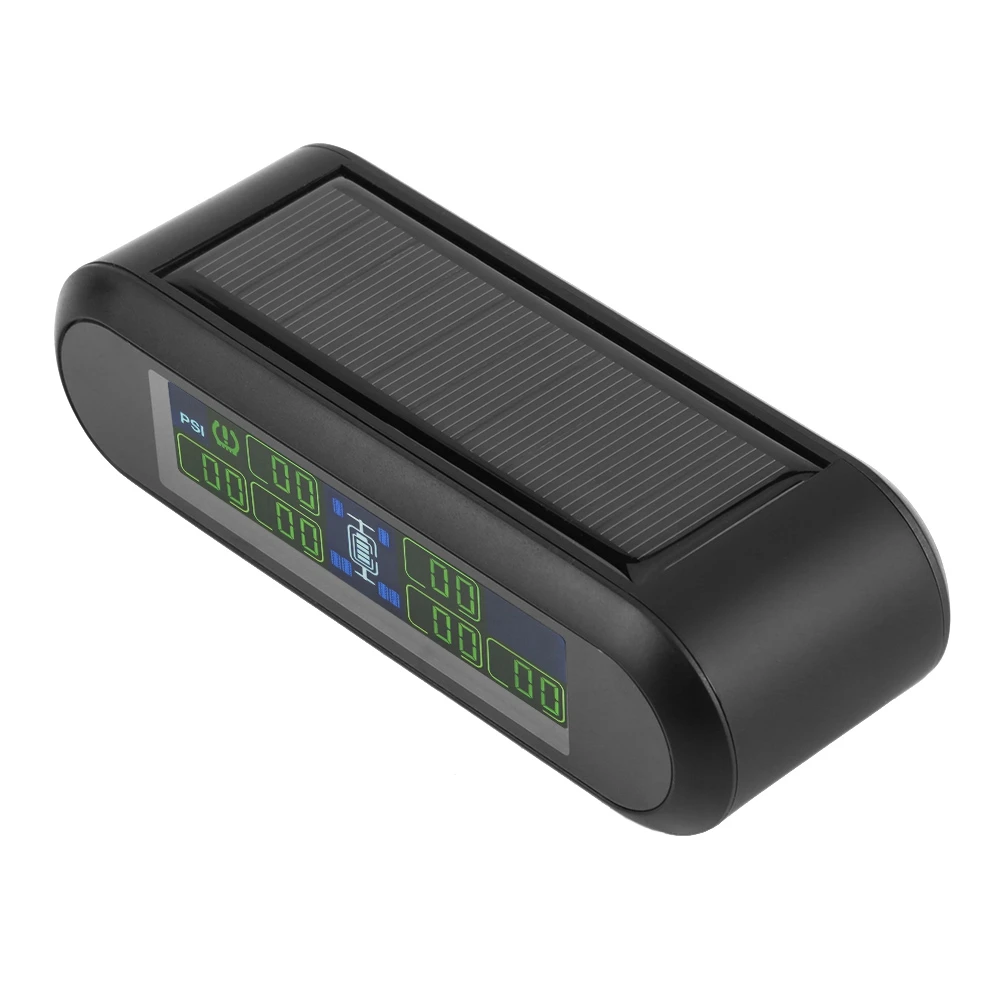 Система контроля давления в шинах TPMS беспроводной прибор с ЖК-монитором и 6