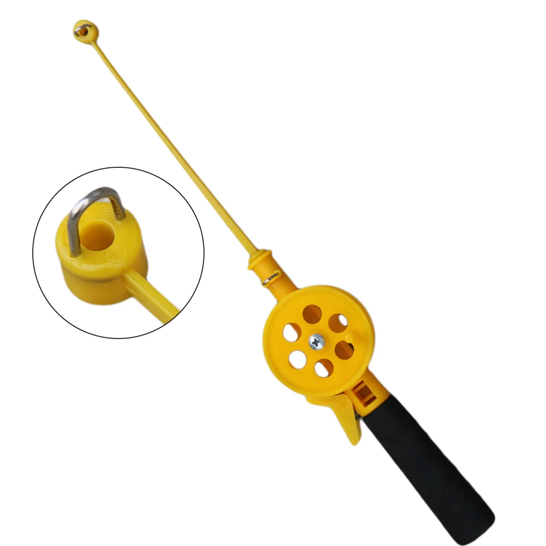 

Pro Mini Ice Fishing Rod 33cm Durable Plastic ABS Portable Children Fishing Pole With Reels Winter Fishing Rod Accessories