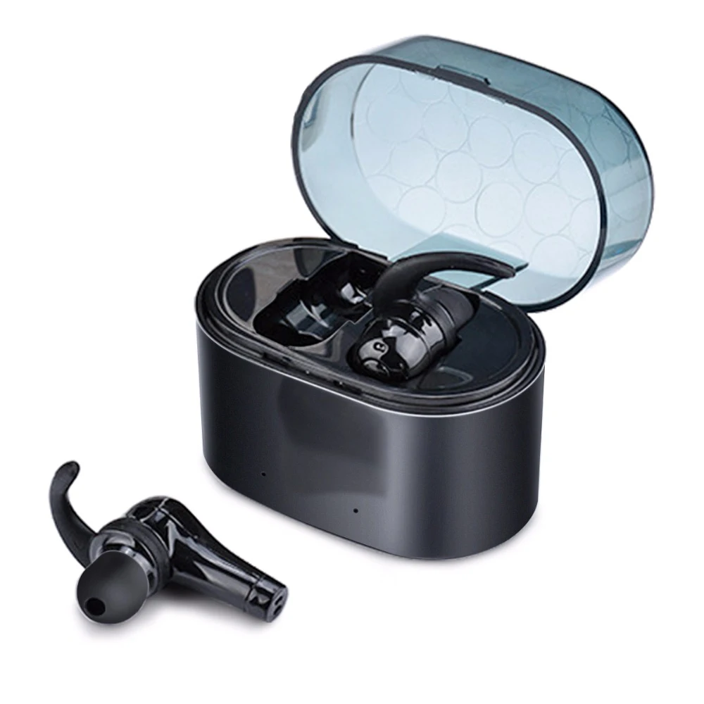 

Qy1 Tws Hifi Earphone With Mic Bluetooth 5.0 Edr Wireless Earbuds Stereo Hands Microphone For Phone With Charger Box