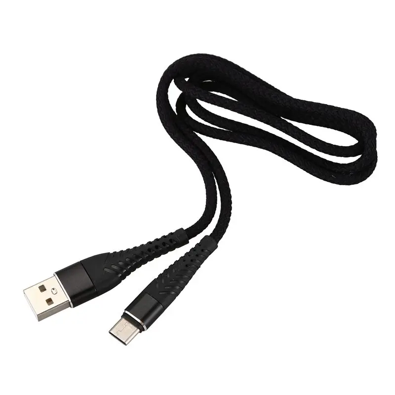 Кабель Usb Type C в нейлоновой оплетке 1 упаковка (3 фута) зарядный кабель A шнур для