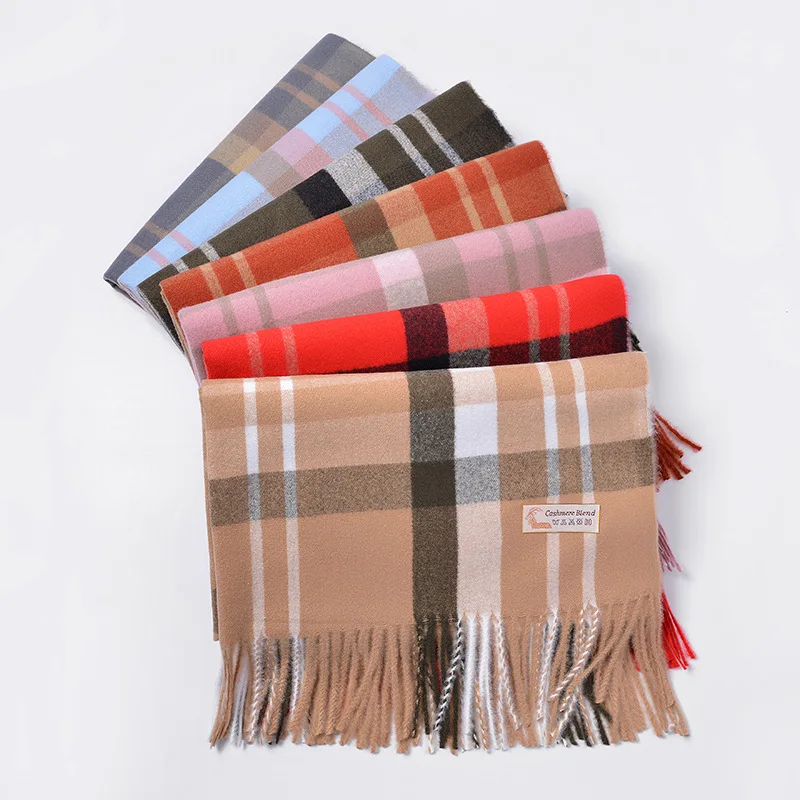 

All-matching Exquisite Wool Like Scarf Cashmere Scarf Hiking Scarf Shawl Neck Cover Head Wrap Windproof Sacrves