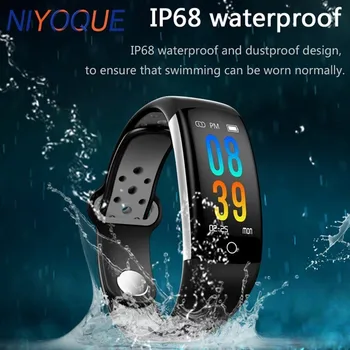 

Smart Bracelet Q6 Waterproof Smartwatch Activity Fitness Tracker Heart Rate Blood Pressure Monitor Smart Watch For Android IOS