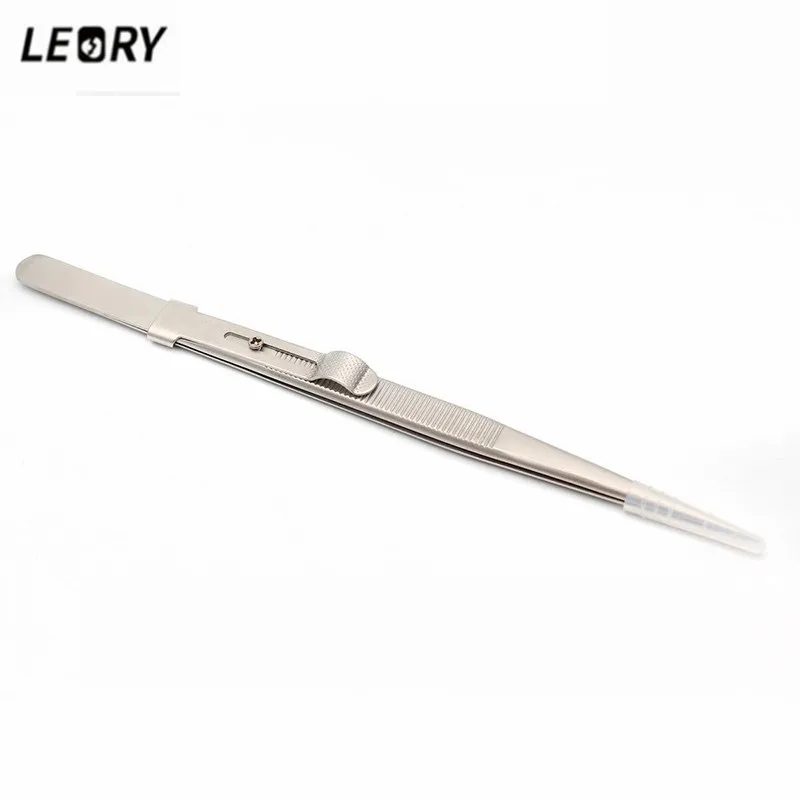 

LEORY 1 pc Ultra-Hardness Turntable Tweezers for LP Vinyl Cartridges function Durable Turntables Accessories With Self-locking