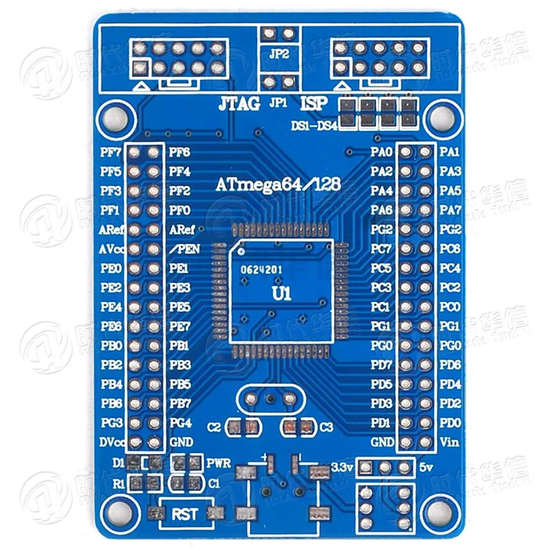 Avr Atmega64 Atmega128a Au разработка пластины обучения ISP + JTAG интерфейс pcb|Реле| |