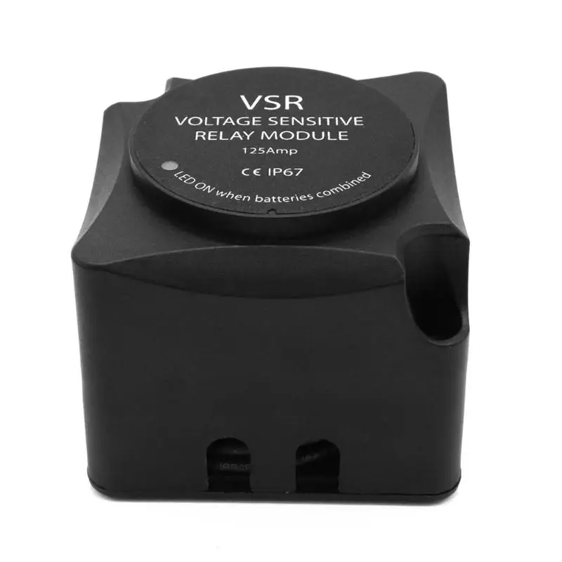 

BEP DVSR DC 12V 140A Max Digital Voltage Sensing Relay Marine Boat Black