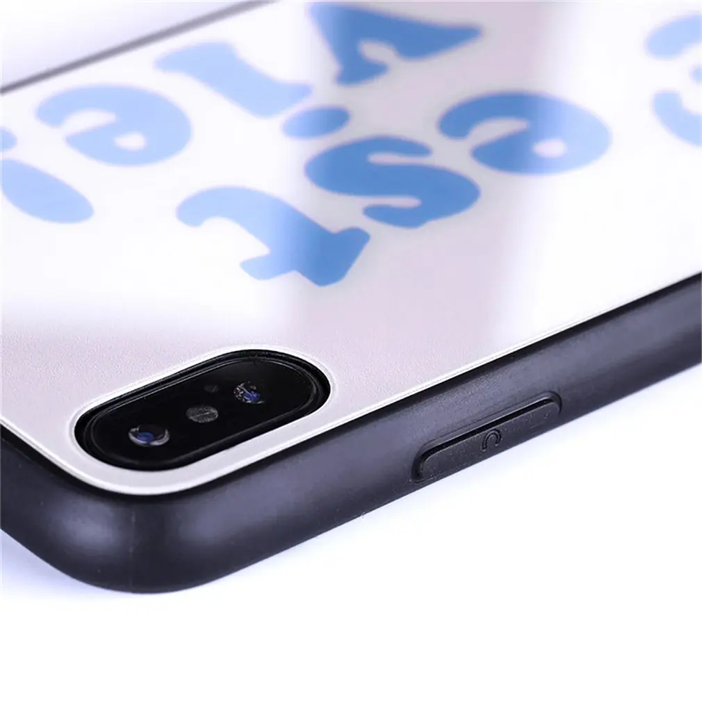 Simple English Letter Glass Phone Case Cover Shell Cellphone Case Protection Man Woman Fashion Accessories,Mobile Phone Simple English Letter Glass Phone Case Cover Shell Cellphone Case Protection Man Woman Fashion Accessories,Mobile Phone