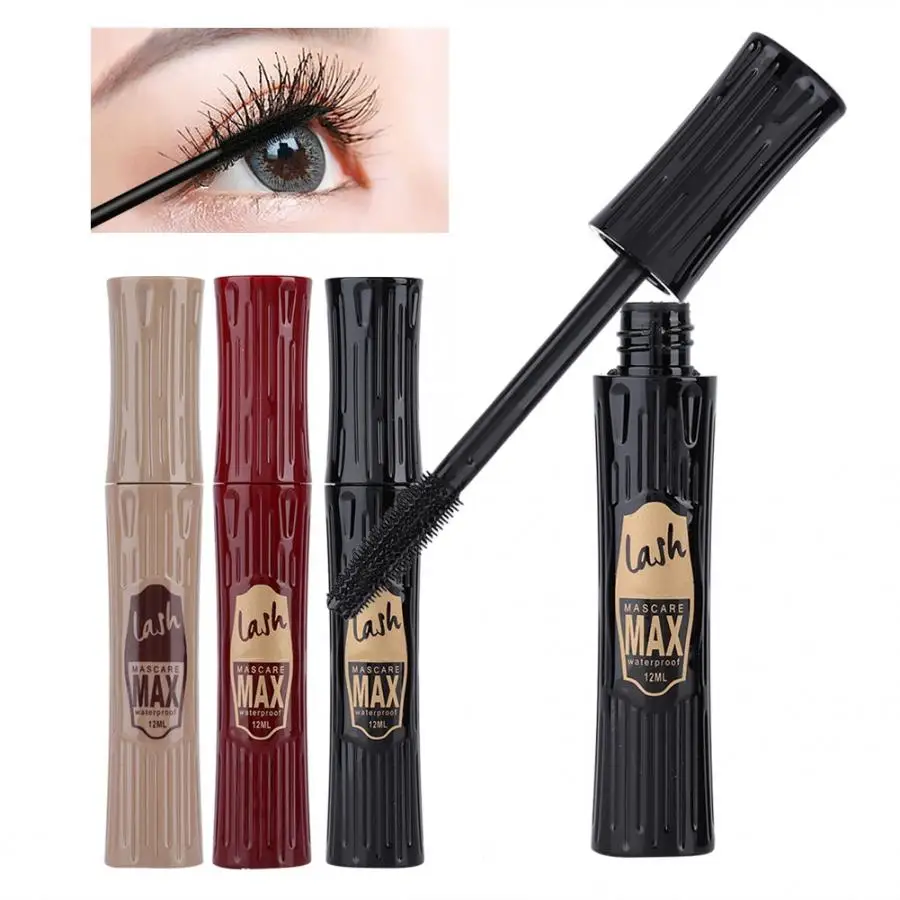 

Waterproof Non Dizzy Longer Thicker Eyelash Mascara Eyelash Cosmetic Eye Makeup
