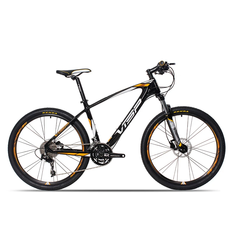 Clearance 26-inch Carbon Fiber Mountain Bike 30 Speed 33 Speed Professional Racing Mountain Bike Ultra-light Carbon Fiber Frame Off-road B 2