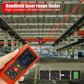 

40m 60m 80m 100m Laser Rangefinders Digital Distance Meter Tape Measurer