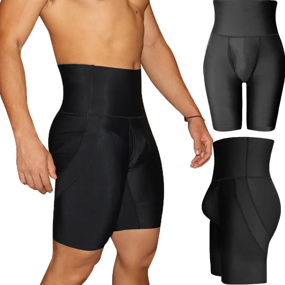 

Women Men High Waist Slim Tummy Body Shaper Control Pants Underwear Corset