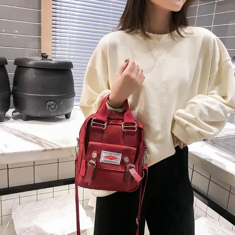 Женский нейлоновый рюкзак опрятный большой Crossbody сумки на плечо дорожная школьная сумка для обувь девочек модельер женский рюкзак