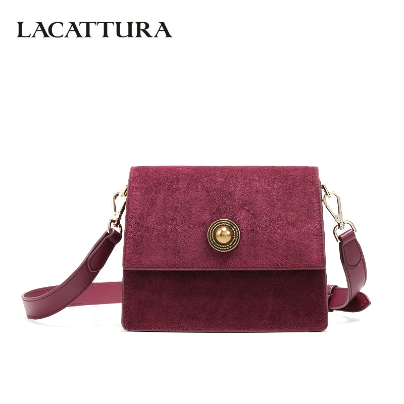 

LACATTURA Fashion Women Shoulder Bag Retro Organ Luxury Handbag Designer Winter Women Messenger Bags Crossbody Bags for Ladies