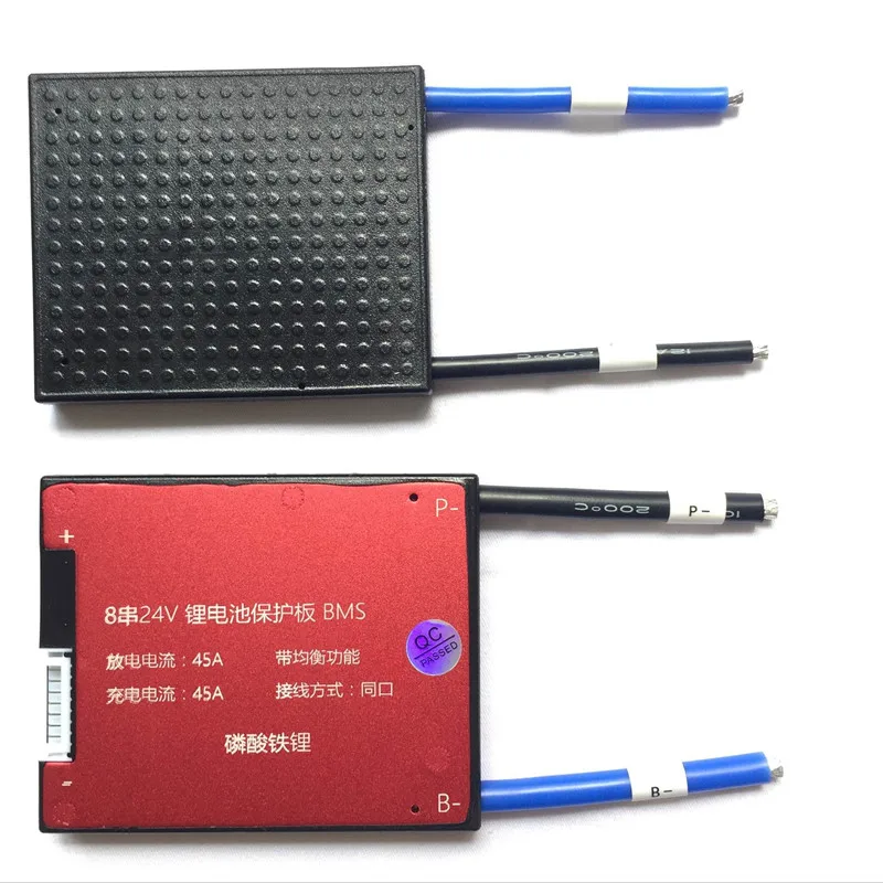 8 S 24 В 18A 25A 35A 45A 60A Lifepo4 LFP батарея PCB bms PCM с балансом для электрического