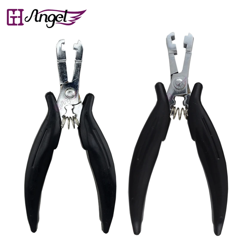 

Angels 1pc U-shaped Tip Plier for Micro Rings Human Hair Extensions Stainless Steel Hair Extension Tools 2 Types Optional