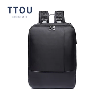 

TTOU Women Canvas Backpack Fashion Double Shoulder Bag For Teenagers Large Travel Bags Laptop Bags Three Usage