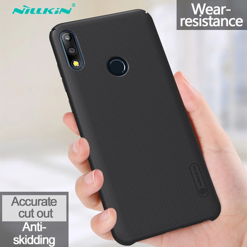 

Case For Asus Zenfone Max Pro M2 Back Cover NILLKIN Super Frosted Shield Hard Plastic Phone Cases For Zenfone Max Pro M2 ZB631KL