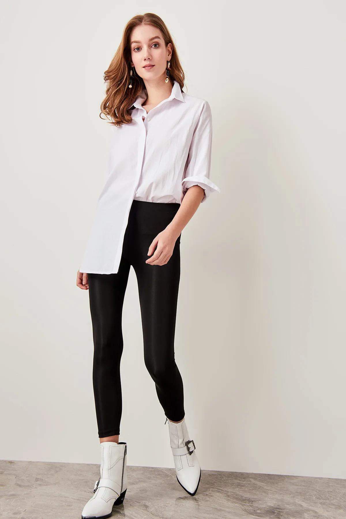 

Trendyol Black Bright Knit Leggings TWOSS19IS0053