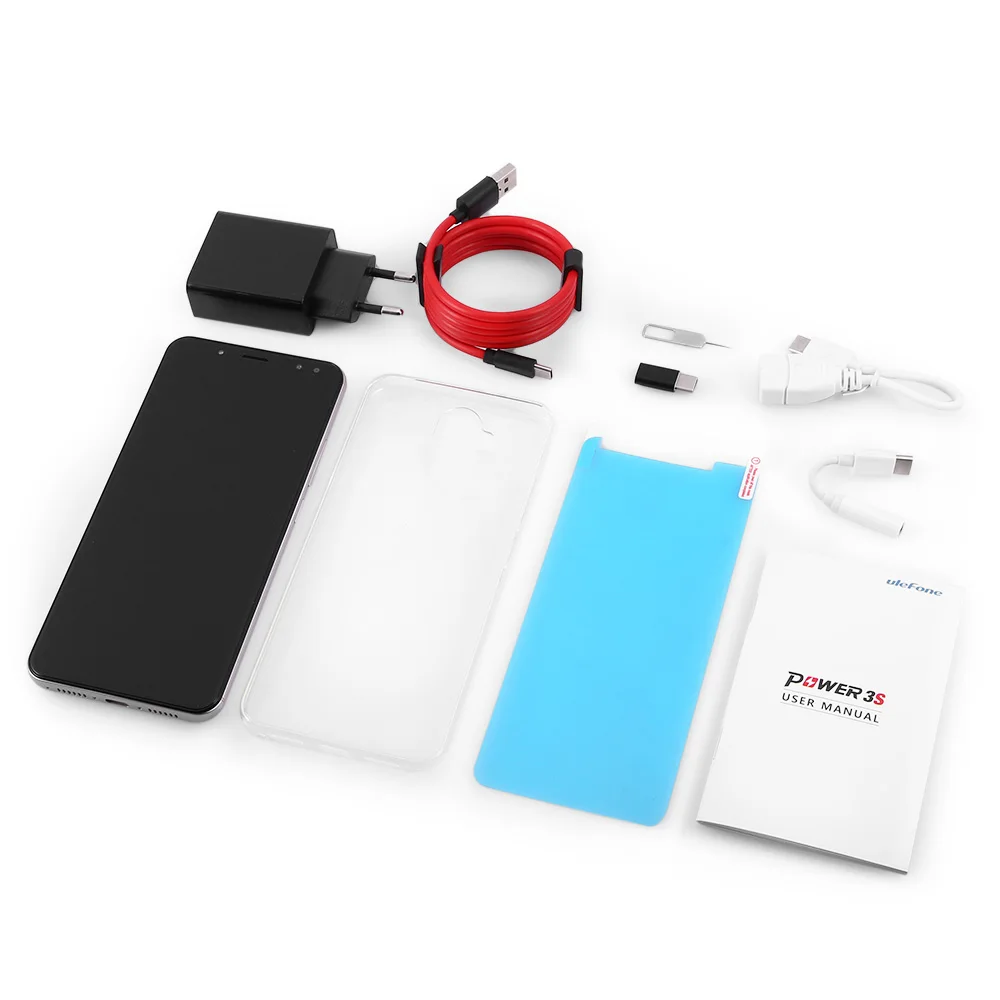 Смартфон Ulefone power 3S 4G Android 7 1 6 0 дюймов MTK6763 4 Гб ОЗУ 64 ПЗУ экрана для распознавания