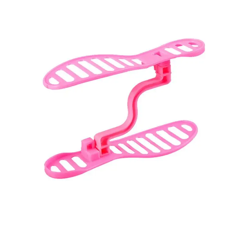 5 шт. съемная прочная двойная Встраиваемая вешалка для обуви|Полки и органайзеры