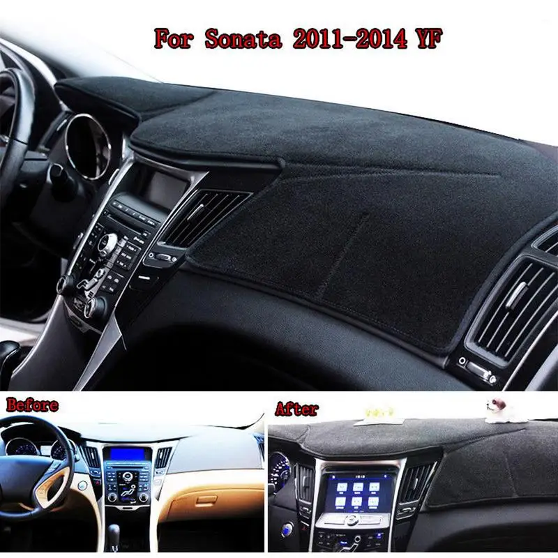 QOVBTPSF Wildleder Armaturenbrett Abdeckung Für Volvo V40 2013-2019 - Sonnenschutz Mat