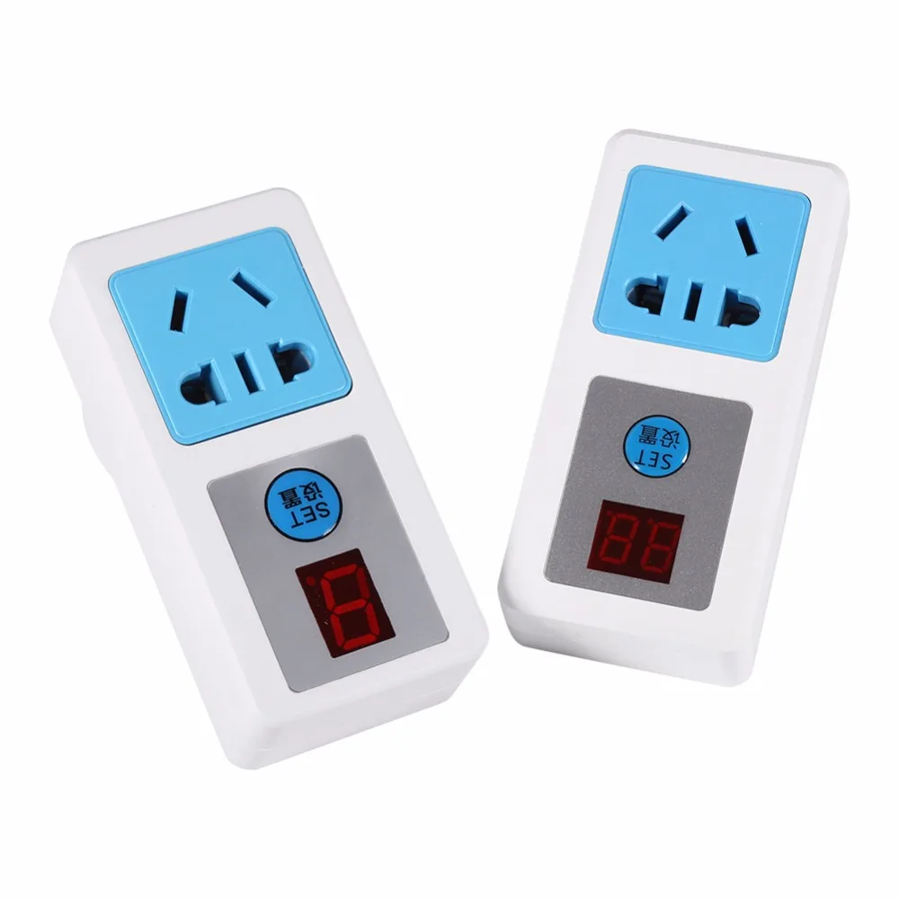 

Universal Electric Timer Socket 9/24 Hours Electrical AC 220V Energy-saving Timer Socket Home Appliances Digital Timing-Switch