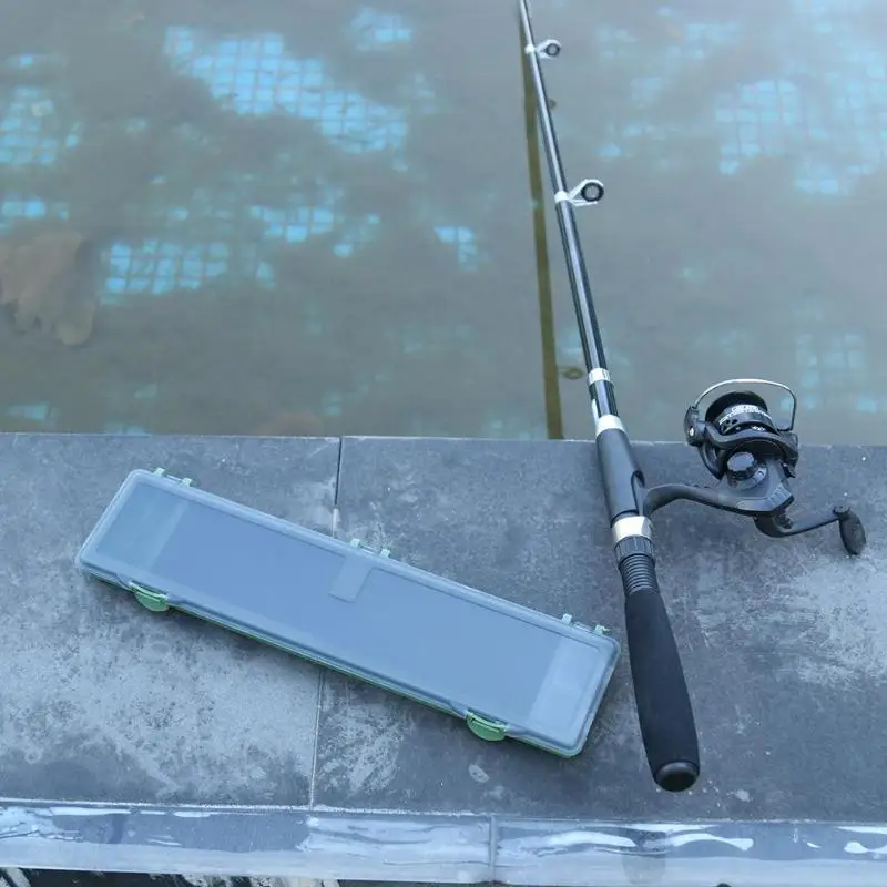 Durable ABS Plastic Carp Fishing Line Gear Hook Tackle Box Fishing Rig