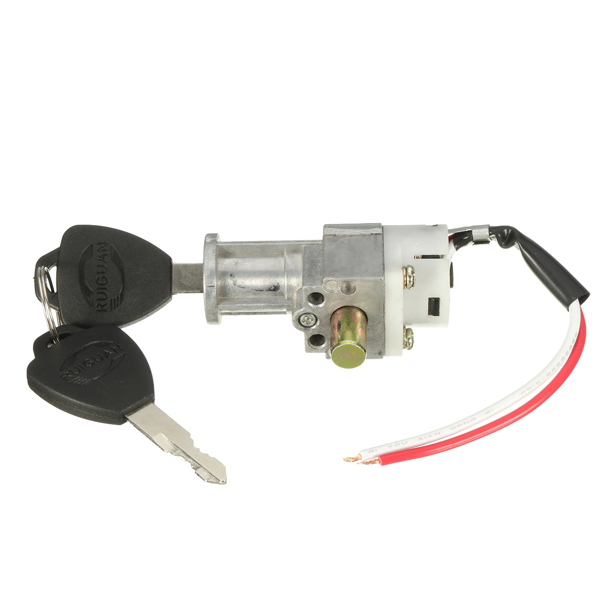 

1x Universal Battery Chager Mini Lock with 2 keys For Motorcycle Electric Bike Scooter E-bike Electric Lock With 2 Keys