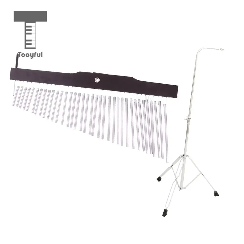 

MagiDeal 36 Tone Bar Chimes Single-row Wind Chime with Wind Bell Holder Rack