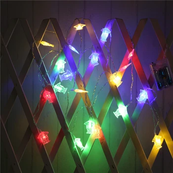 

Fairy LightsFish String Light 1.5M-10M,10L/20L/40L/96L,3AA/31V US/EU Room Weding Party Wall Window Home Decoration Children Night Lamp