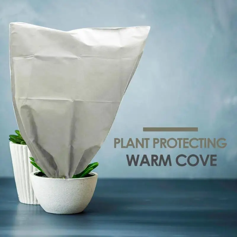 

Winter Shrub Plant Protecting Warm Cover Tree Bag Frost Yard Garden Plant Cold Wind Rain Cover Protection