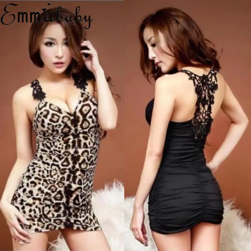 Женское сексуальное нижнее белье полиэстер ночная рубашка стрейч Bodycon мини